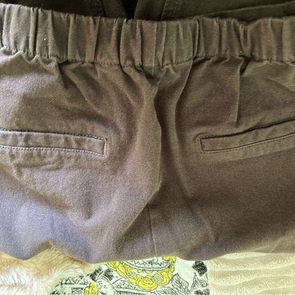Isaac Mizrahi Dark Brown Pull up pants 16P - Picture 4 of 5
